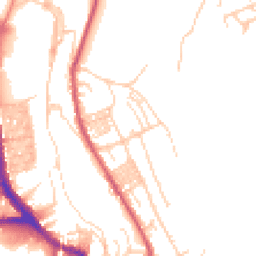 Daytime road noise heatmap for HX3 9EL