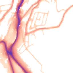 Daytime road noise heatmap for HX3 9FH