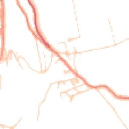 Daytime road noise heatmap for HX3 9NQ