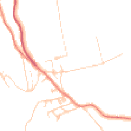 Daytime road noise heatmap for HX3 9NU