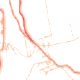 Daytime road noise heatmap for HX3 9NW