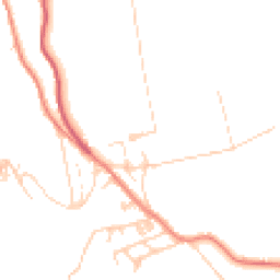 Daytime road noise heatmap for HX3 9NX