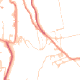 Daytime road noise heatmap for HX3 9PS