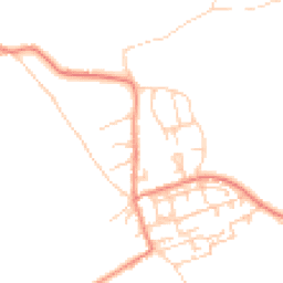 Daytime road noise heatmap for HX3 9QN