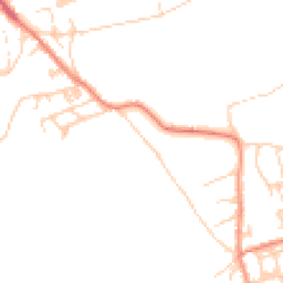 Daytime road noise heatmap for HX3 9QQ