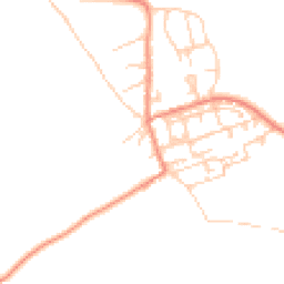 Daytime road noise heatmap for HX3 9QY