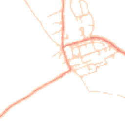 Daytime road noise heatmap for HX3 9RA