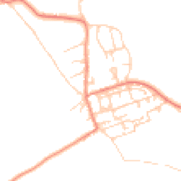 Daytime road noise heatmap for HX3 9RR