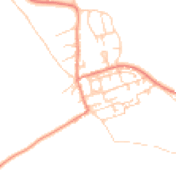 Daytime road noise heatmap for HX3 9RS