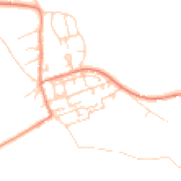 Daytime road noise heatmap for HX3 9SN