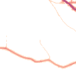 Daytime road noise heatmap for HX3 9TA