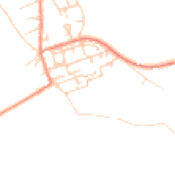 Daytime road noise heatmap for HX3 9TL