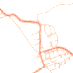 Daytime road noise heatmap for HX3 9UH
