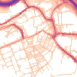 Daytime road noise heatmap for HX5 0AG