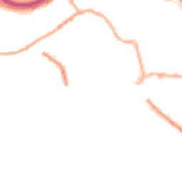 Night-time road noise heatmap for HX5 0AQ