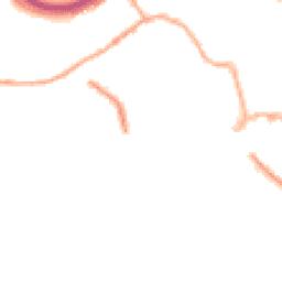 Night-time road noise heatmap for HX5 0AT