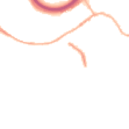 Night-time road noise heatmap for HX5 0AX