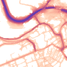 Daytime road noise heatmap for HX5 0BE