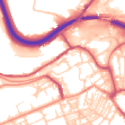 Daytime road noise heatmap for HX5 0BG