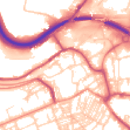 Daytime road noise heatmap for HX5 0BL