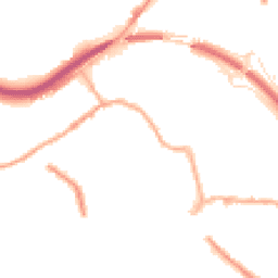 Night-time road noise heatmap for HX5 0BT