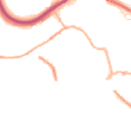 Night-time road noise heatmap for HX5 0DL