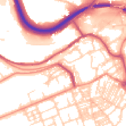 Daytime road noise heatmap for HX5 0DN