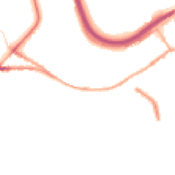 Night-time road noise heatmap for HX5 0DZ