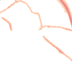 Night-time road noise heatmap for HX5 0EZ