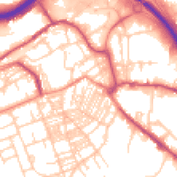 Daytime road noise heatmap for HX5 0JY