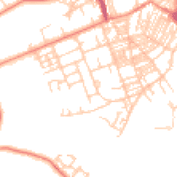 Daytime road noise heatmap for HX5 0LS