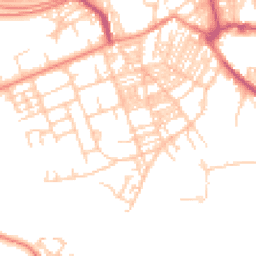 Daytime road noise heatmap for HX5 0NH
