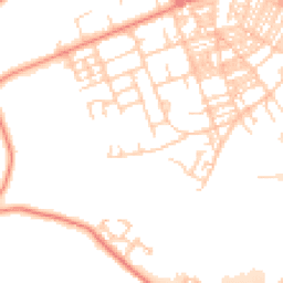 Daytime road noise heatmap for HX5 0NS