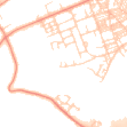 Daytime road noise heatmap for HX5 0NT