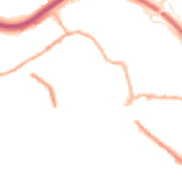 Night-time road noise heatmap for HX5 0PU