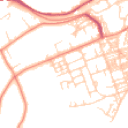 Daytime road noise heatmap for HX5 0QQ