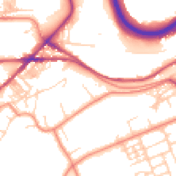 Daytime road noise heatmap for HX5 0QZ