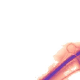 Night-time road noise heatmap for HX5 0TF