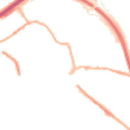 Night-time road noise heatmap for HX5 9AJ