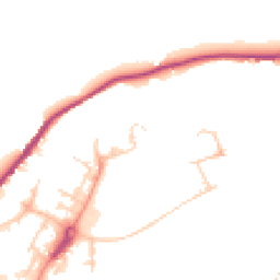 Daytime road noise heatmap for HX5 9DN
