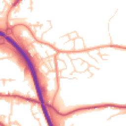Daytime road noise heatmap for HX5 9EH