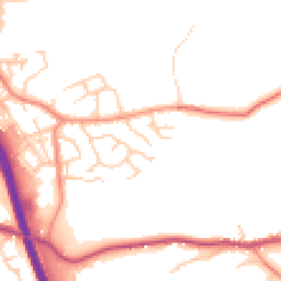 Daytime road noise heatmap for HX5 9PR