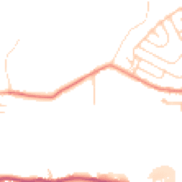 Daytime road noise heatmap for HX5 9QB