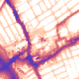 Daytime road noise heatmap for IG1 1AT