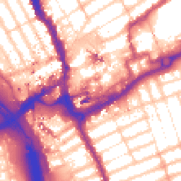 Daytime road noise heatmap for IG1 1BH