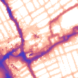 Daytime road noise heatmap for IG1 1DG