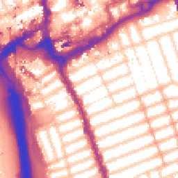Daytime road noise heatmap for IG1 1EN