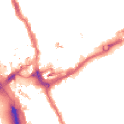 Night-time road noise heatmap for IG1 1EQ