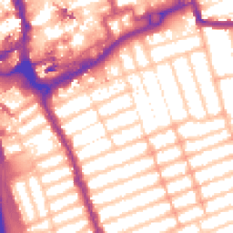 Daytime road noise heatmap for IG1 1ER