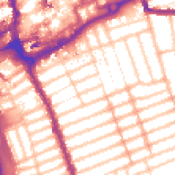 Daytime road noise heatmap for IG1 1ET